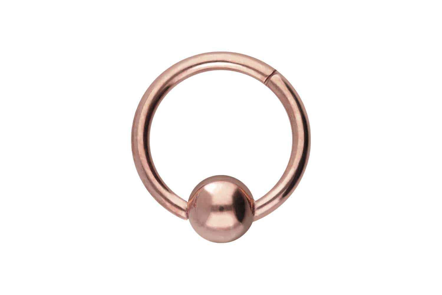 Chirurgenstahl Segmentring Clicker KUGEL ++SALE++